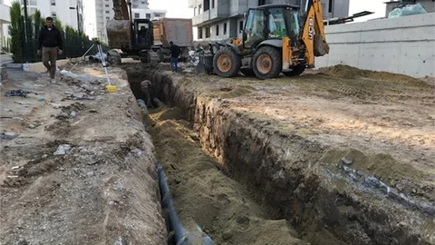 Altaylılar (Ülküköy) Mahallesin’de Yeni Yerleşim Yerinlerine Yeni Kanalizazyon Hattı