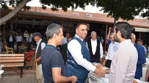 Başkan Can 100’üncü Yıl Atatürk Çarşısı Esnaflarıyla Bir Araya Geldi