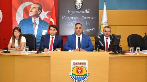 Tarsus Belediye Meclisi Toplantısı Yapıldı