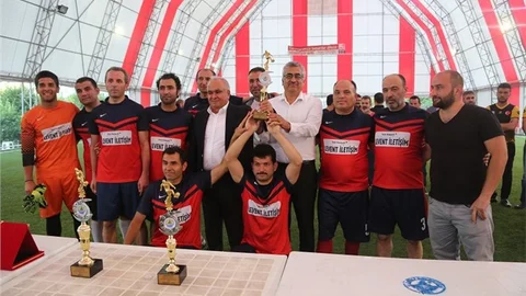 Erdemli'de 'Afrin Kahramanları Futbol Turnuvası' Sona Erdi