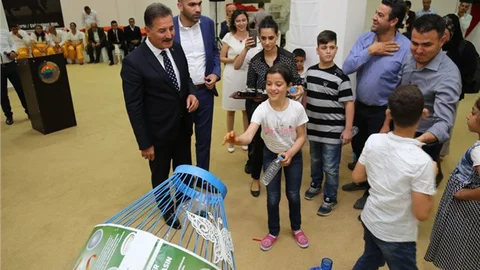 Başkan Tuna, Engellilerin Yüzünü Güldürdü