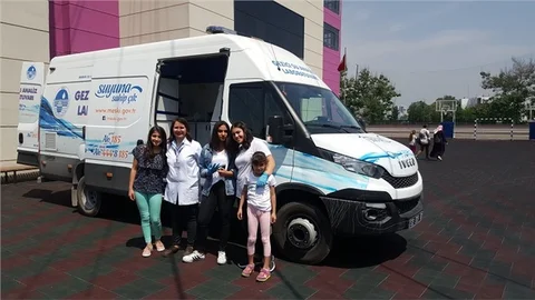 MESKİ'nin Gezici Labaratuvarına Yoğun İlgi