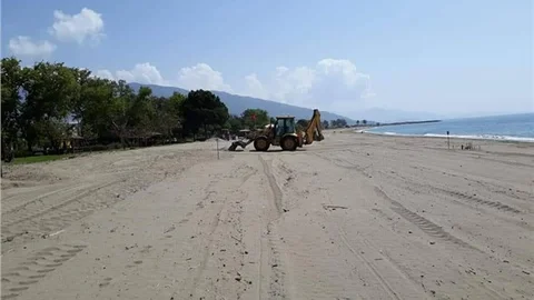 Anamur Sahili Yaza Hazır