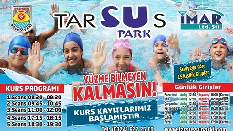 Tarsus Su Park Sezonu Açtı
