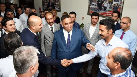 Genel Başkan Kılavuz’dan, Başkan Can’a Ziyaret