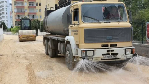 Arpaçbahşiş Mahallesi Sahil Yolları Sıcak Asfalta Hazırlanıyor