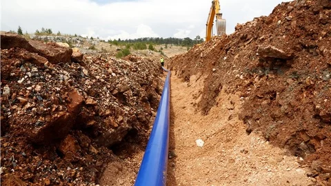 Silifke İlçesi Çamlıca (Çaltı) ve Pelitpınarı Mahallelerinin İçmesuyu Hasreti Sona Eriyor