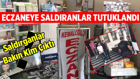 Mersin'de Eczaneye Saldıranlardan 3'ü Tutuklandı