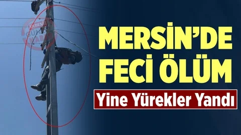 Elektrik Direğine Çıkan Şahıs Akıma Kapıldı