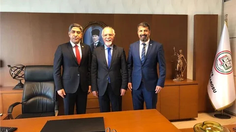 Baro Bşk. Yeşilboğaz’dan, İstanbul Barosu’na Ziyaret