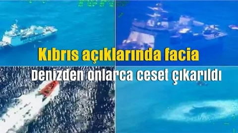 Kıbrıs Açıklarında Facia, Akdeniz’den Cansız Beden Topluyorlar