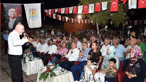 Tarsuslular Osmanlı Parkı’nda Türkülerle Coştu