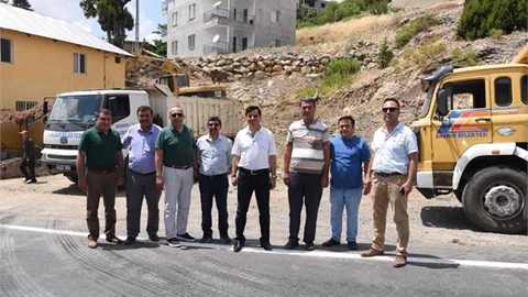 Başkan Türe Kaş Yaylasında Çalışmaları İnceledi