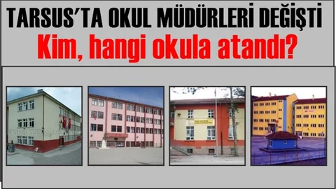 Okul Müdürleri Değişti, Yeni Okul Müdürleri, Kim Nereye Gitti, Değişen Okul Müdürleri