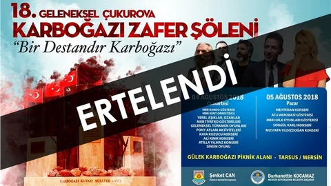 Karboğazı Şenliklerinin 2. Günü Songül Karlı ve Mustafa Yıldızdoğan Konseri Pazartesi Günü Yapılacak