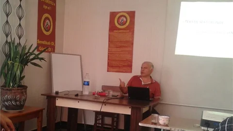 Mersin'de İşçi Sağlığı Ve İşçi Güvenliği Semineri