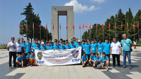 Mersin'de Birlikte Bir Yıl 2018 Projesiyle Toplum Destekli Polisinden Gezi Etkinliği