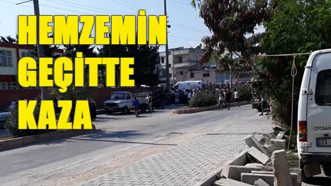 Mersin Karacailyas Hemzemin Geçidinde Tren Elektrikli Bisiklete Çarptı