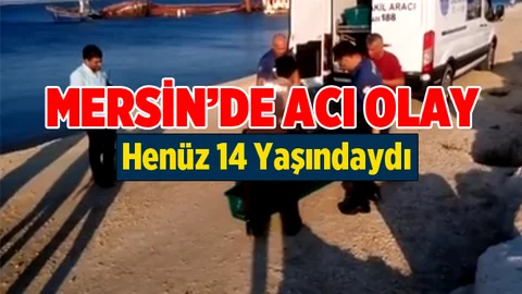 Mersin'de Acı Olay. Kalender Erdoğan Girdiği Denizde Boğuldu