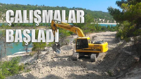 Gülnar Yassıbağ Göleti Çevresi Yürüyüş Yolu Çalışmaları Başladı