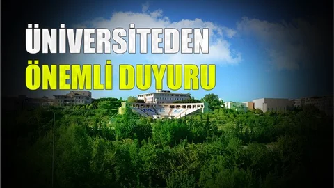Mersin Üniversitesinden Tepki ve Destek Duyurusu