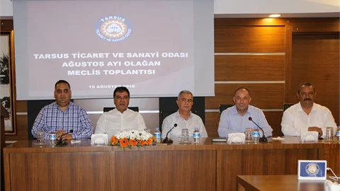Tarsus Ticaret ve Sanayi Odası Meclisi Toplandı