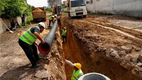 Ergenekon Mahallesi’nin Kanalizasyon İhtiyacı Giderildi