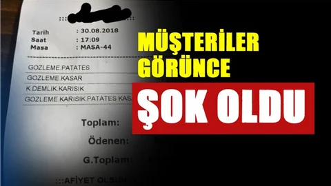 Mersin'de 20 Dakika İçinde Verilen Sipariş Dolar Kuruyla Beraber Zamlandı