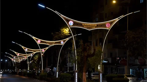 Kentin Caddelerine Uygulanan Ledli Aydınlatmalar Tarsus’un Çehresini Değiştirdi