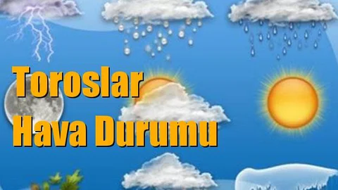 Toroslar Hava Durumu; 02 Eylül Pazar, 03 Eylül Pazartesi, 04 Eylül Salı, 05 Eylül Çarşamba tahminler