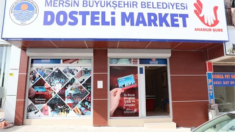 Dosteli Market Zinciri Mersin’i Sardı
