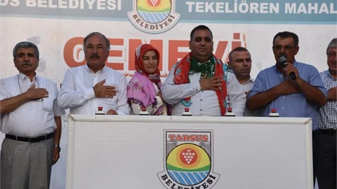 Mersin Tarsus Tekeliören Mahallesi Cemevi İnşaatının Temeli Törenle Atıldı