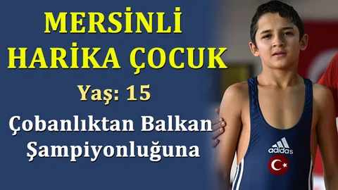 Küçük Hamza, Mersin'in Gururu Türkiye'nin Onuru Oldu