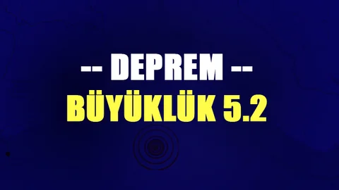 Sabah Saatlerinde Deprem, KRDAE'nin Resmi Deprem Duyurusunda Öçlek 5.3