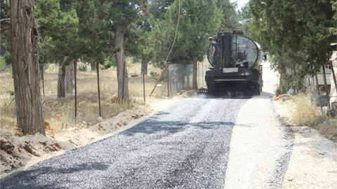 Mersin Erdemli Güzeloluk Mahallesi'ne 6 Kilometrelik Asfalt Hizmeti