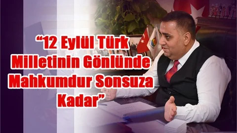 Mersin Tarsus Belediye Başkanı Şevket Can'dan 12 Eylül Mesajı