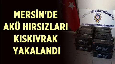 Trafolardan akü çalan şüpheli yakalandı