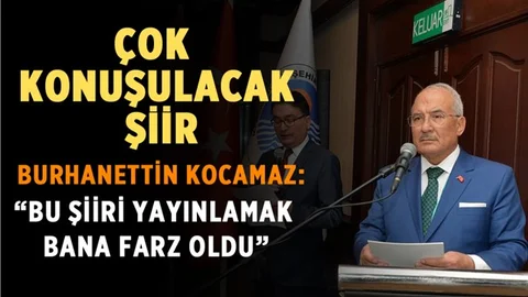 Başkan Kocamaz'dan Çok Konuşulacak Şiir