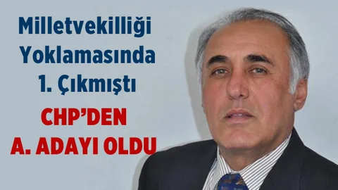 Alptekin Eser Mersin Chp'den Belediye Başkanlığı A. Adaylığını Açıkladı