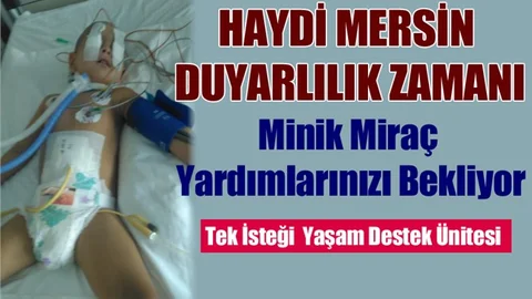 Haydi Mersin! Minik Miraç'ın Sesine Ses Verelim"