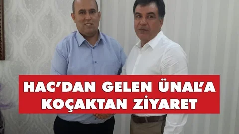 Tarsus Kaymakamı Ünal'a, TSO Başkanı Koçak'tan Hac Sonrası Ziyaret, Ünal'a Ziyaretler Devam Ediyor
