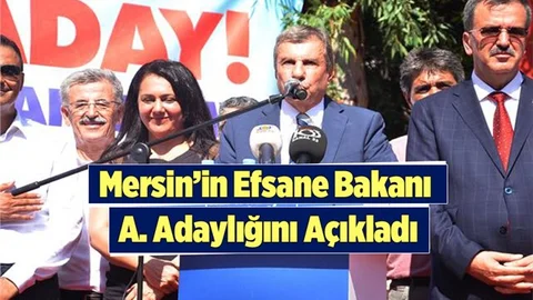 İstemihan Talay, Mersin Büyükşehir Belediye Başkanlığına Aday Adaylığını Açıkladı