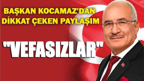 Burhanettin Kocamaz'dan Dikkat Çeken Paylaşım