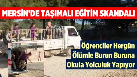 Mersin’de Öğrencilerin Taşımalı Eğitim Çilesi