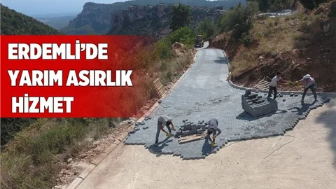 Erdemli Belediyesinden Yarım Asırlık Hizmet