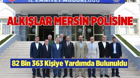 Mersin Polisi "Şefkat Evi" 82 Bin 363 Vatandaşa Yardım Yapıldı