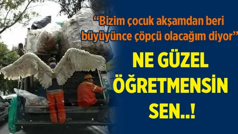 Örnek Bir Öğretmen! Ne Güzel Öğretmensin Sen