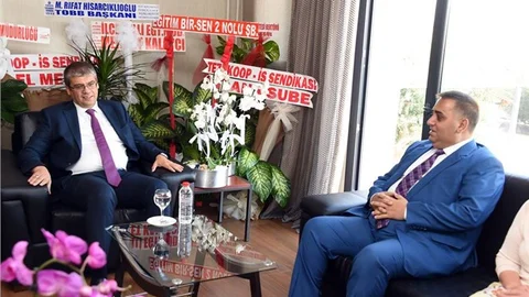 Başkan Can’dan, Rektör Aydın’a Ziyaret