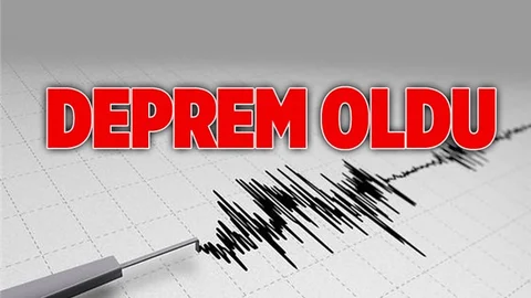 Son Dakika! Deprem Oldu