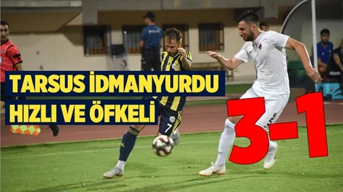 Tarsus İdman Yurdu - Manisa Büyükşehir Belediyespor: 3-1
